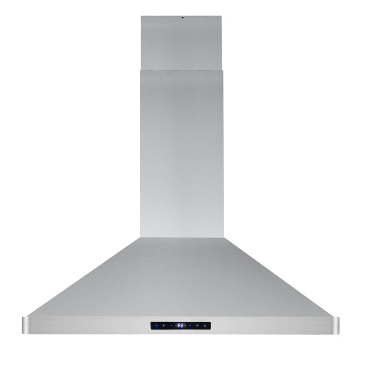 Cosmo 36" 380 CFM Ducted Island Range Hood in Stainless Steel & Reviews